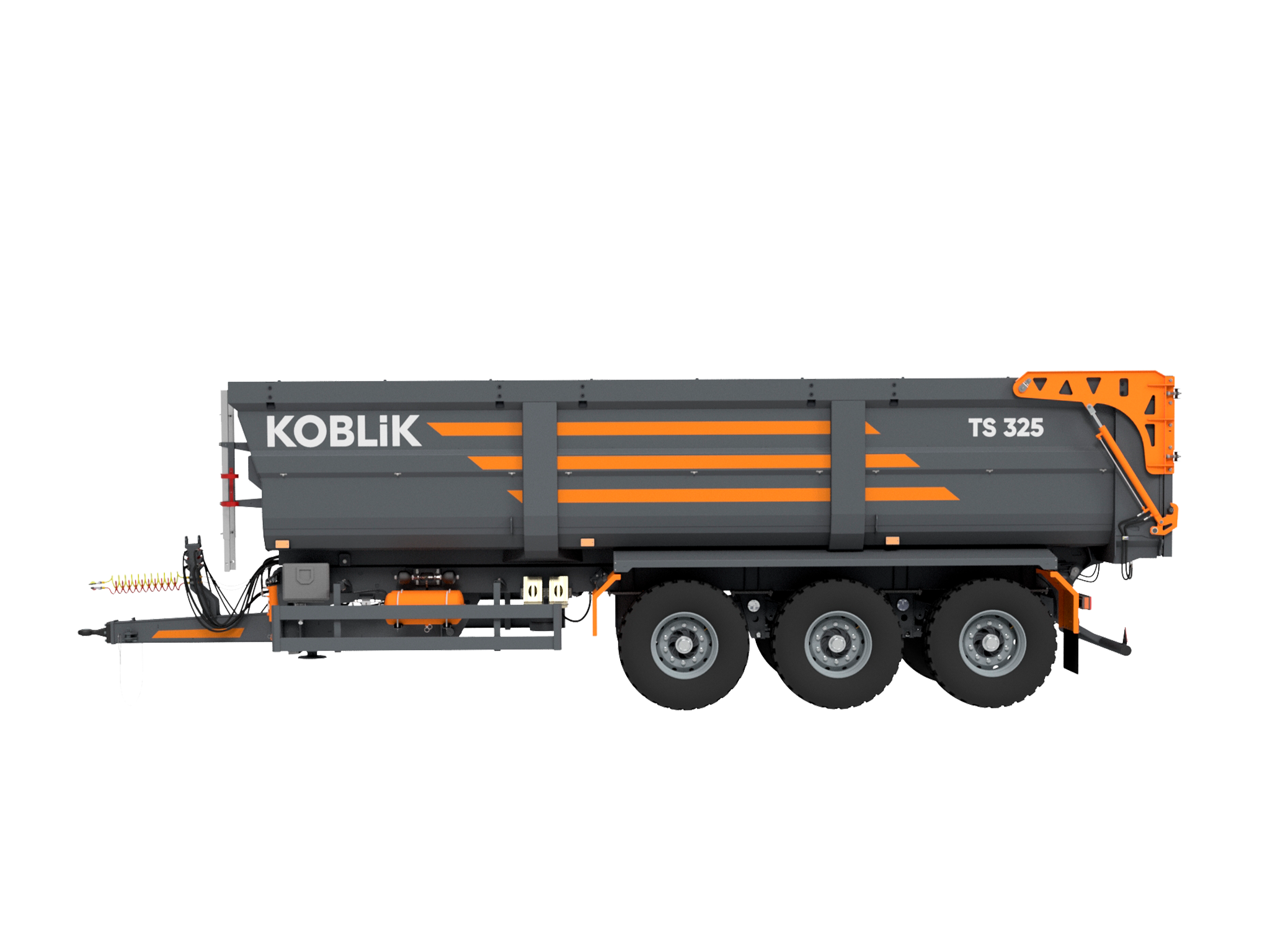 Полуприцепы тракторные самосвальные (ковшовые) TS