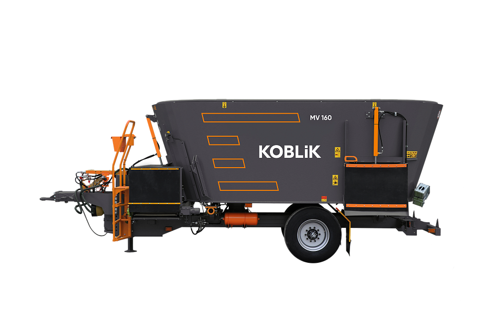 Двухшнековый смеситель-раздатчик кормов MV 160